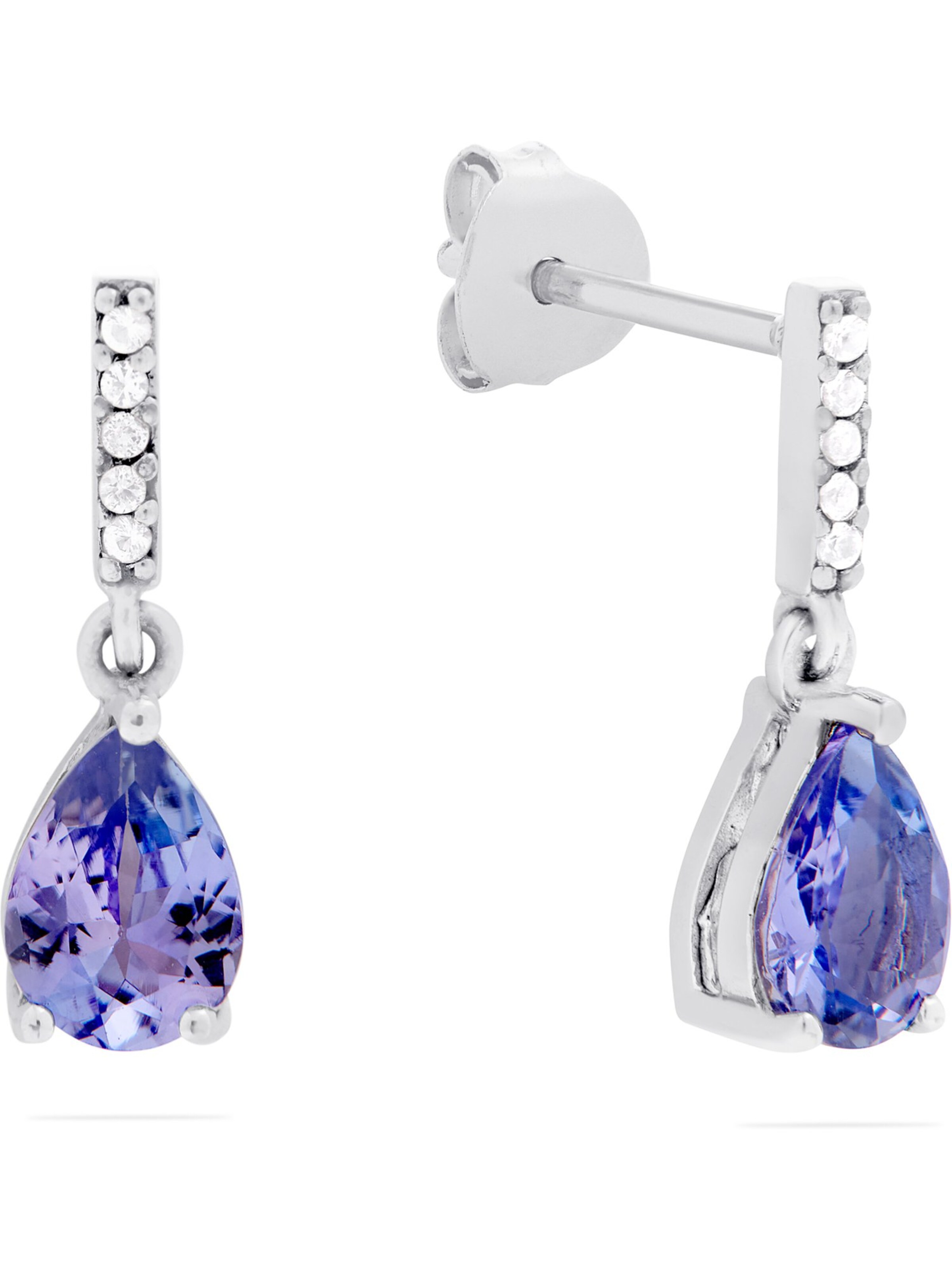 FAVS Ohrringe in Blau: Vorderseite