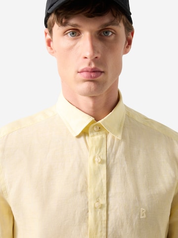 BOGNER Regular Fit Hemd 'Timi' in Gelb