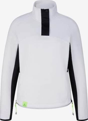 Bogner Fire + Ice Athletic Fleece Jacket 'Letty' in White: front
