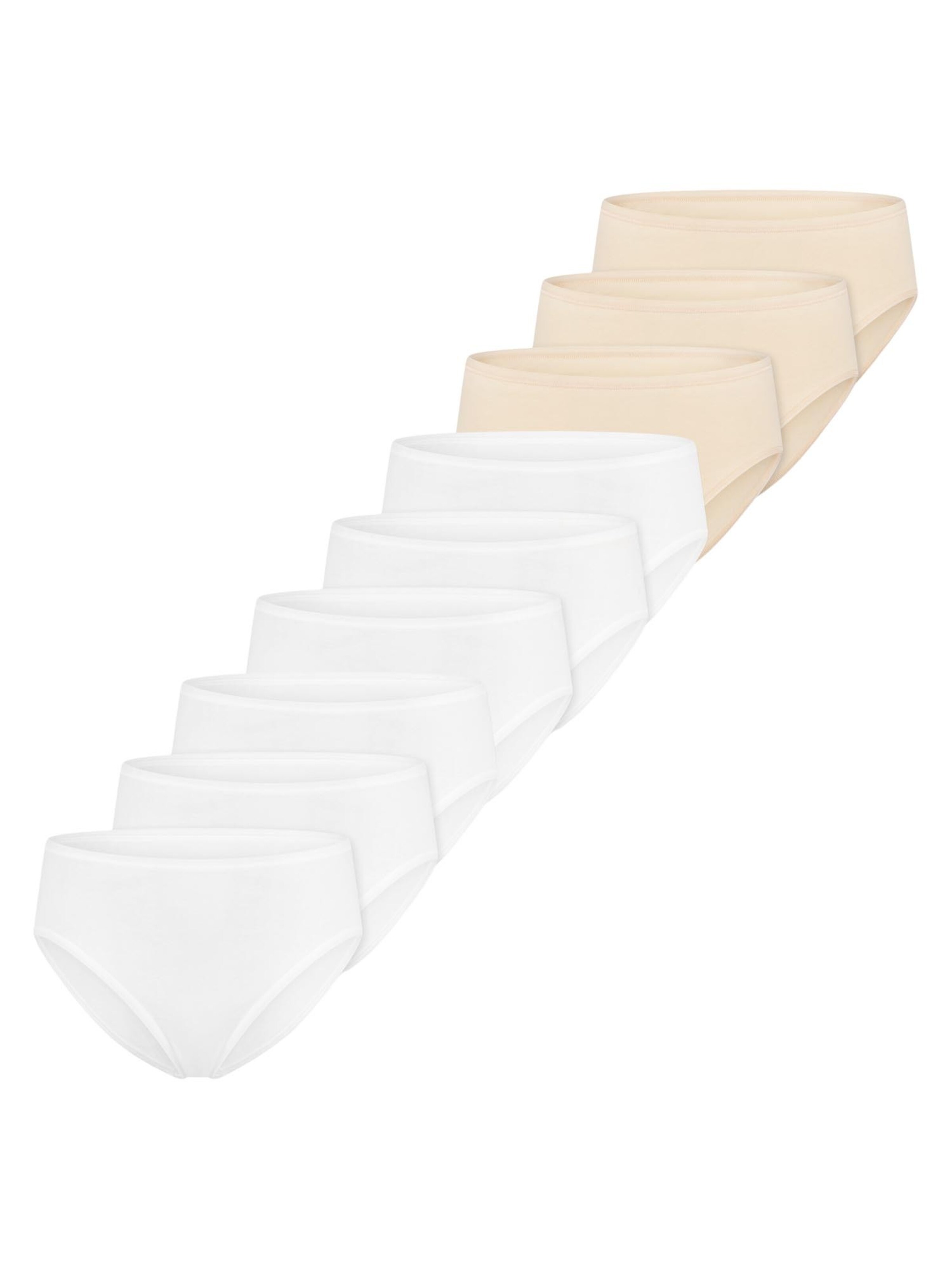 SCHIESSER Panty 'Essentials Cotton' in Beige: front