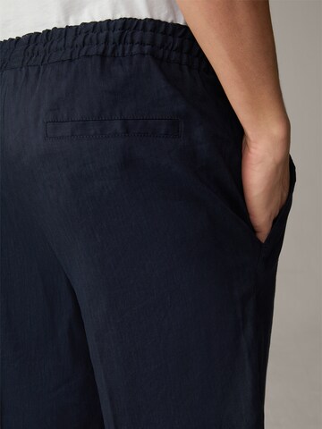 STRELLSON Regular Pleated Pants 'Kaji' in Blue