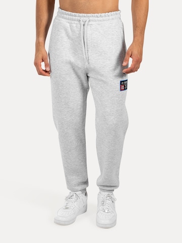 Smilodox Tapered Trousers 'Rayk' in Grey: front