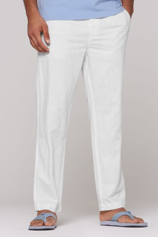 CMPD Regular Pants in White: front
