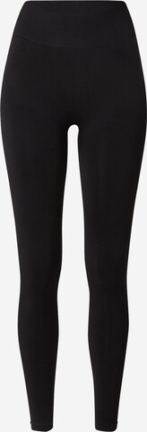 Skinny Leggings de la b.young pe negru: față