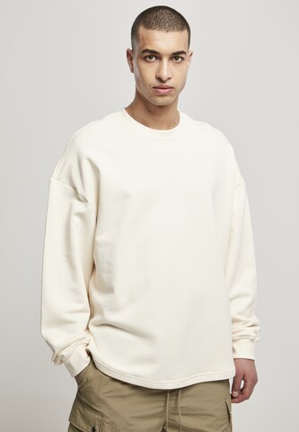 Urban Classics Sweatshirt in Beige: front