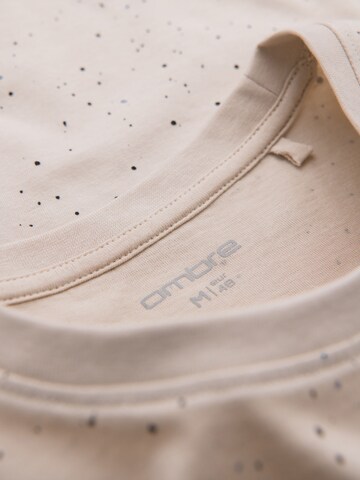 Ombre Shirt in Beige