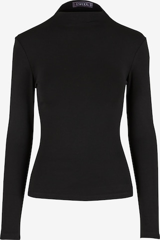 Urban Classics Trui in Zwart: voorkant