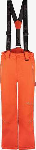 TROLLKIDS Winter Jacket in Orange: front
