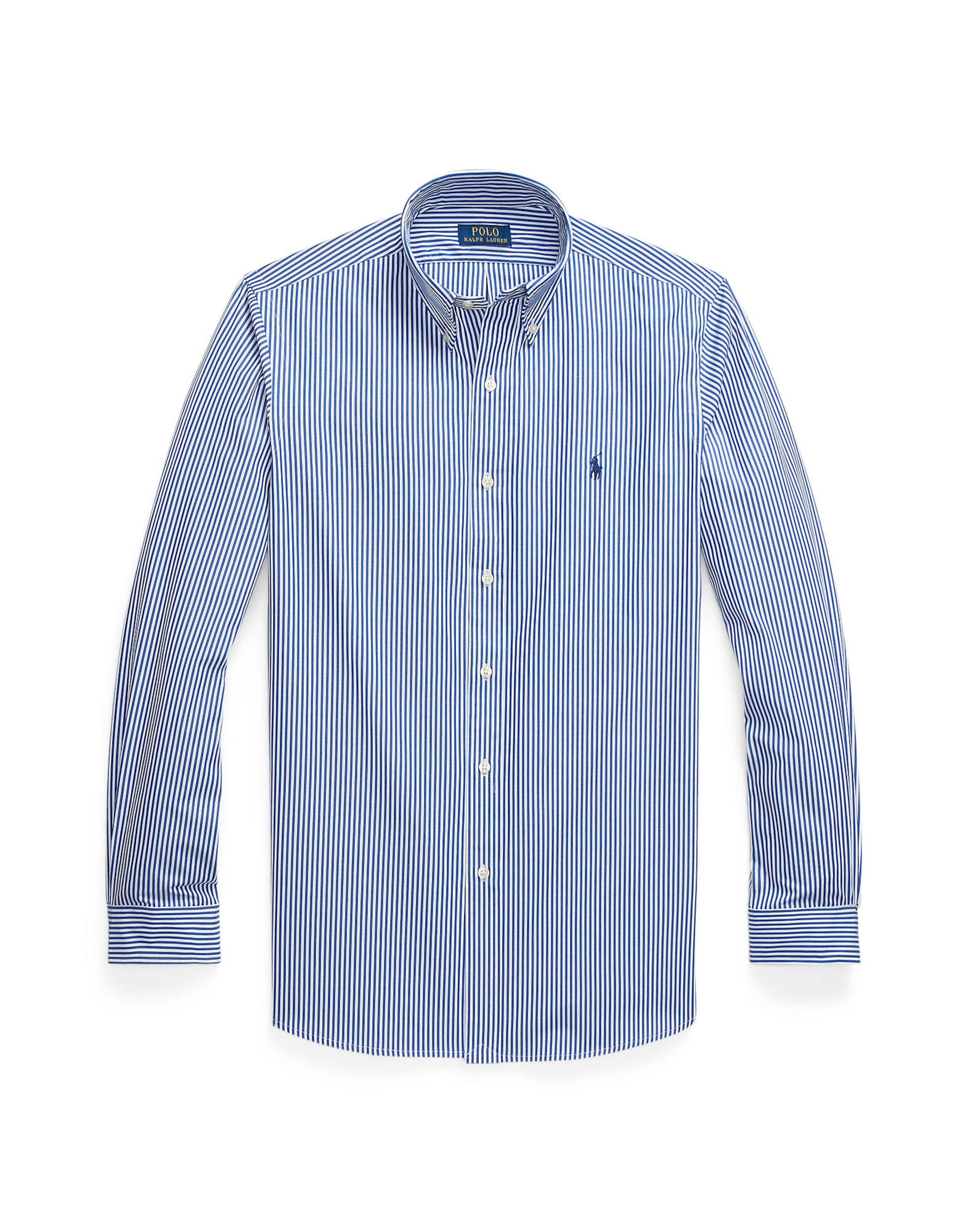 Polo Ralph Lauren Chemise en XXXL en bleu / blanc, Vue avec produit