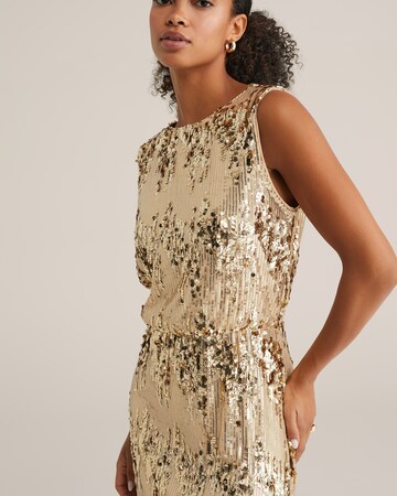 WE Fashion Mekko värissä kulta