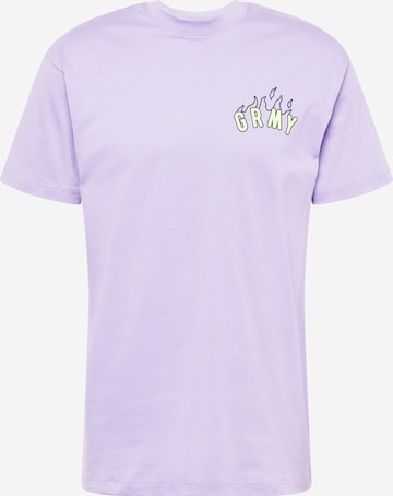 Grimey T-shirt i lila: framsida