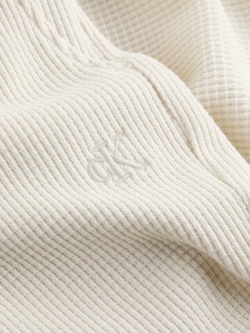 Calvin Klein Jeans Regular Trousers in White