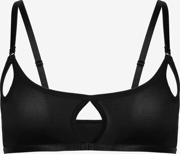 Bustier Soutien-gorge 'CALLA' OW Collection en noir : devant