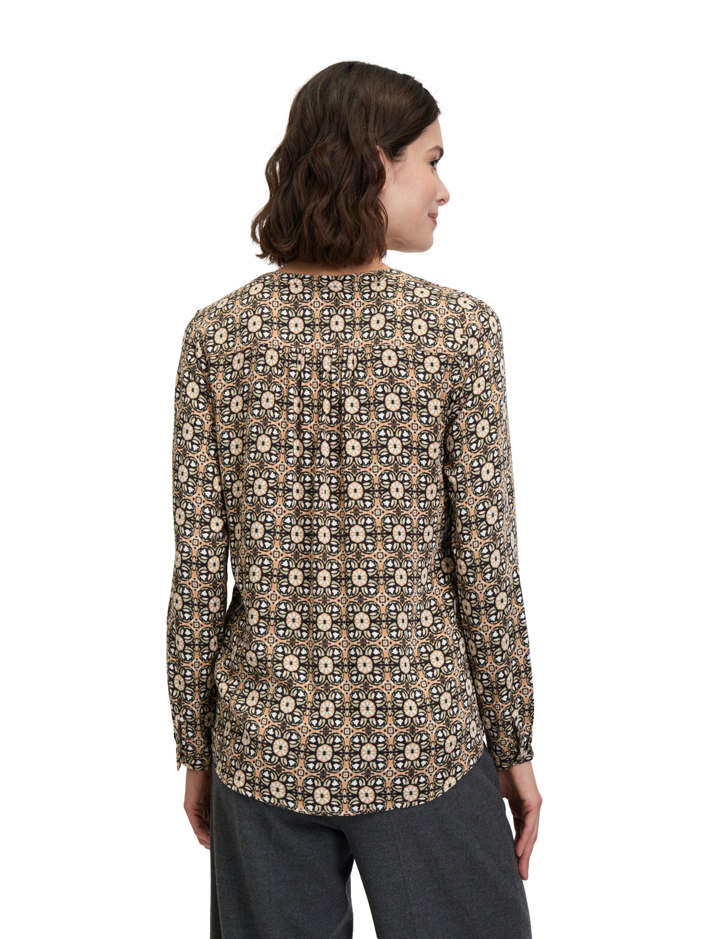 Camicia da donna di Cartoon in marrone