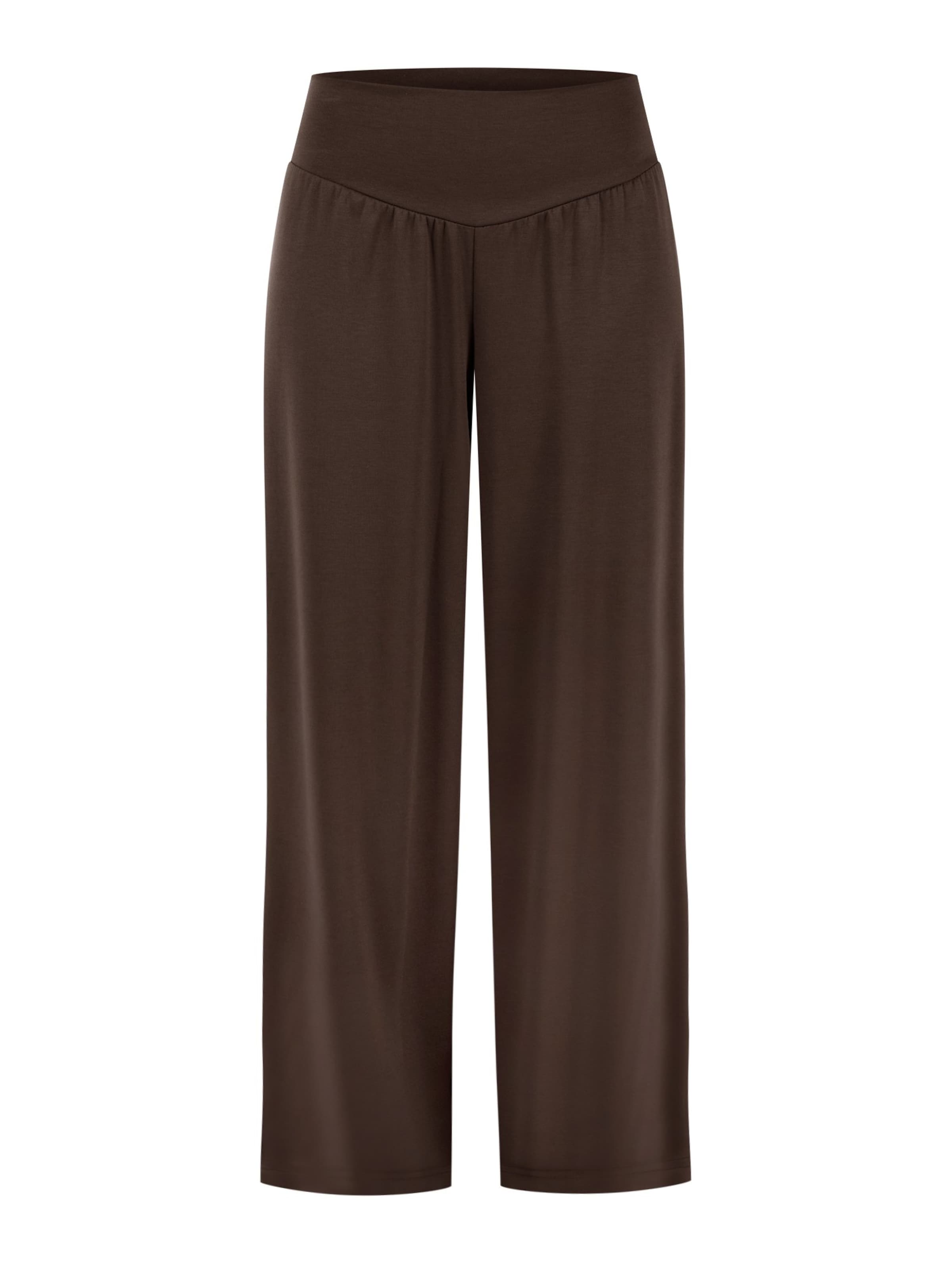 Loosefit Pantalon ' Jorina ' Smilodox en marron : devant