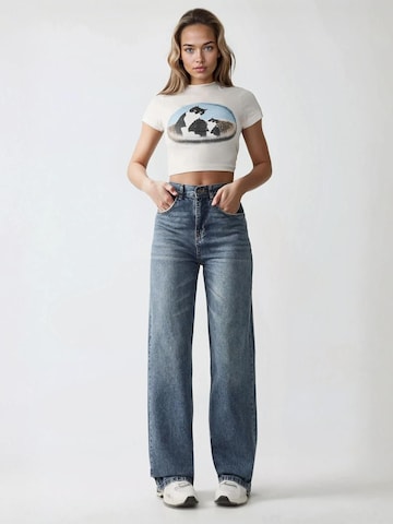 Hiccup Loosefit Jeans in Blau: Vorderseite