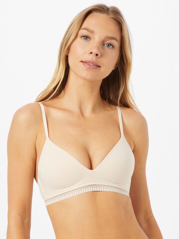 Triangolo Reggiseno 'HAPPILY WE CARE' di ETAM in rosa: frontale