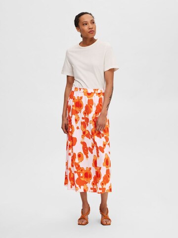 SELECTED FEMME Rok in Oranje