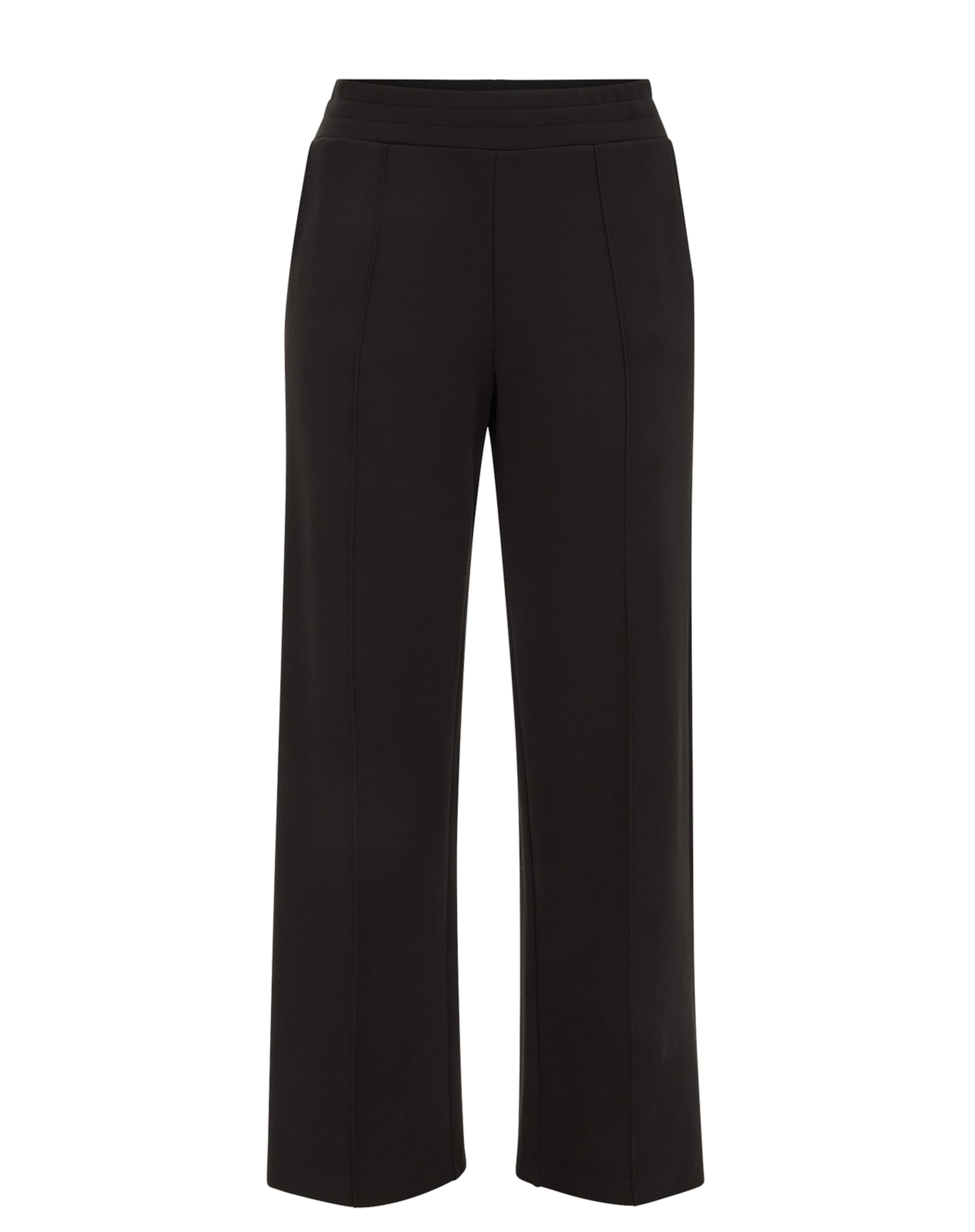 WE Fashion Regular Broek in Zwart: voorkant