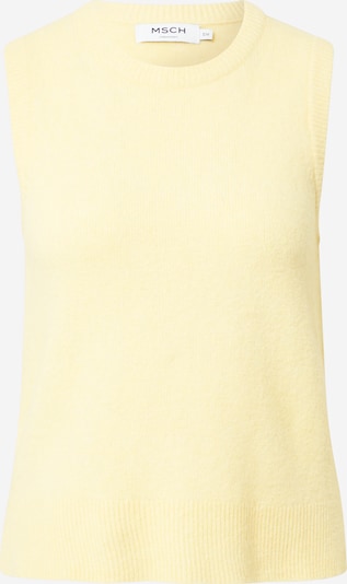 MSCH COPENHAGEN Sweater 'Zenie' in Light yellow, Item view