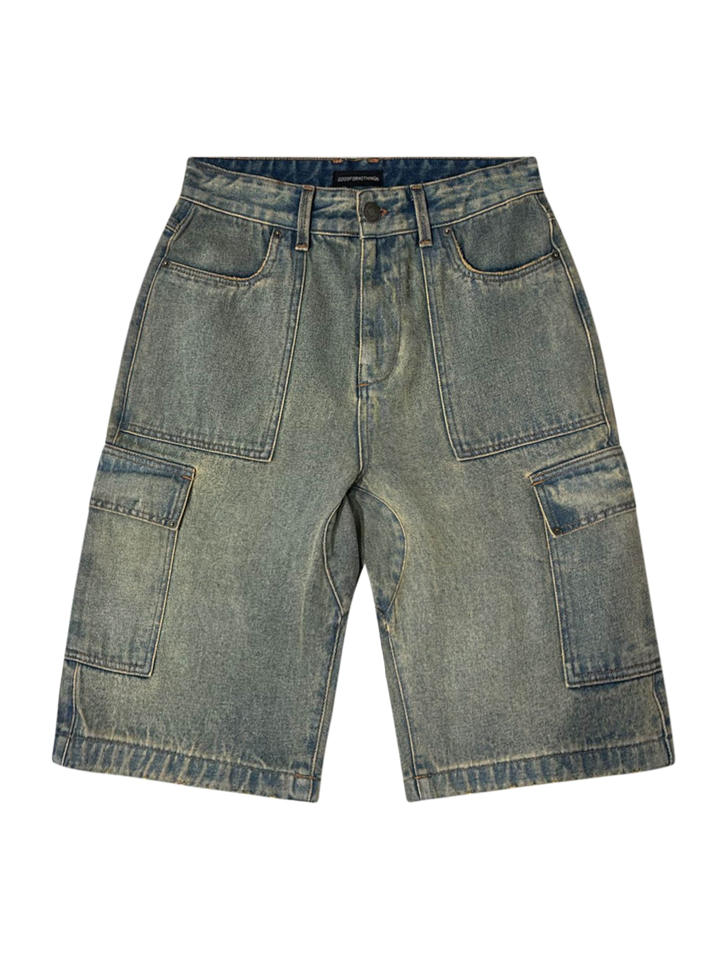 Good For Nothing Cargojeans i 36 i blue denim, Produktvisning