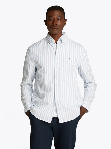 Regular fit Camicia 'FLEX' di TOMMY HILFIGER in blu: frontale
