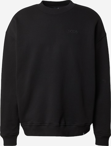 Pacemaker Sweatshirt 'Benno' in Zwart: voorkant