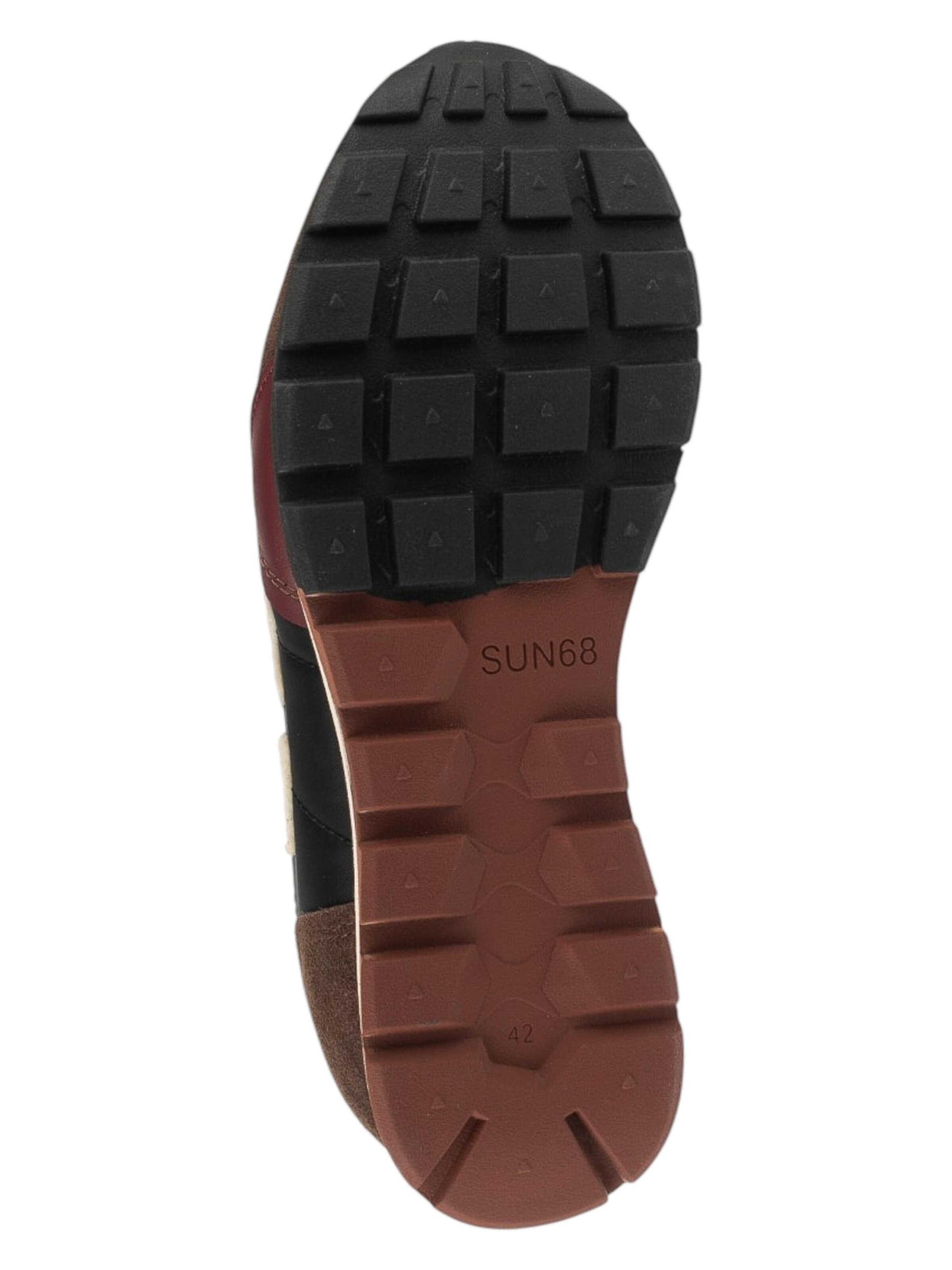 SUN68 Sneakers laag 'Tom Winter Style' in Bruin