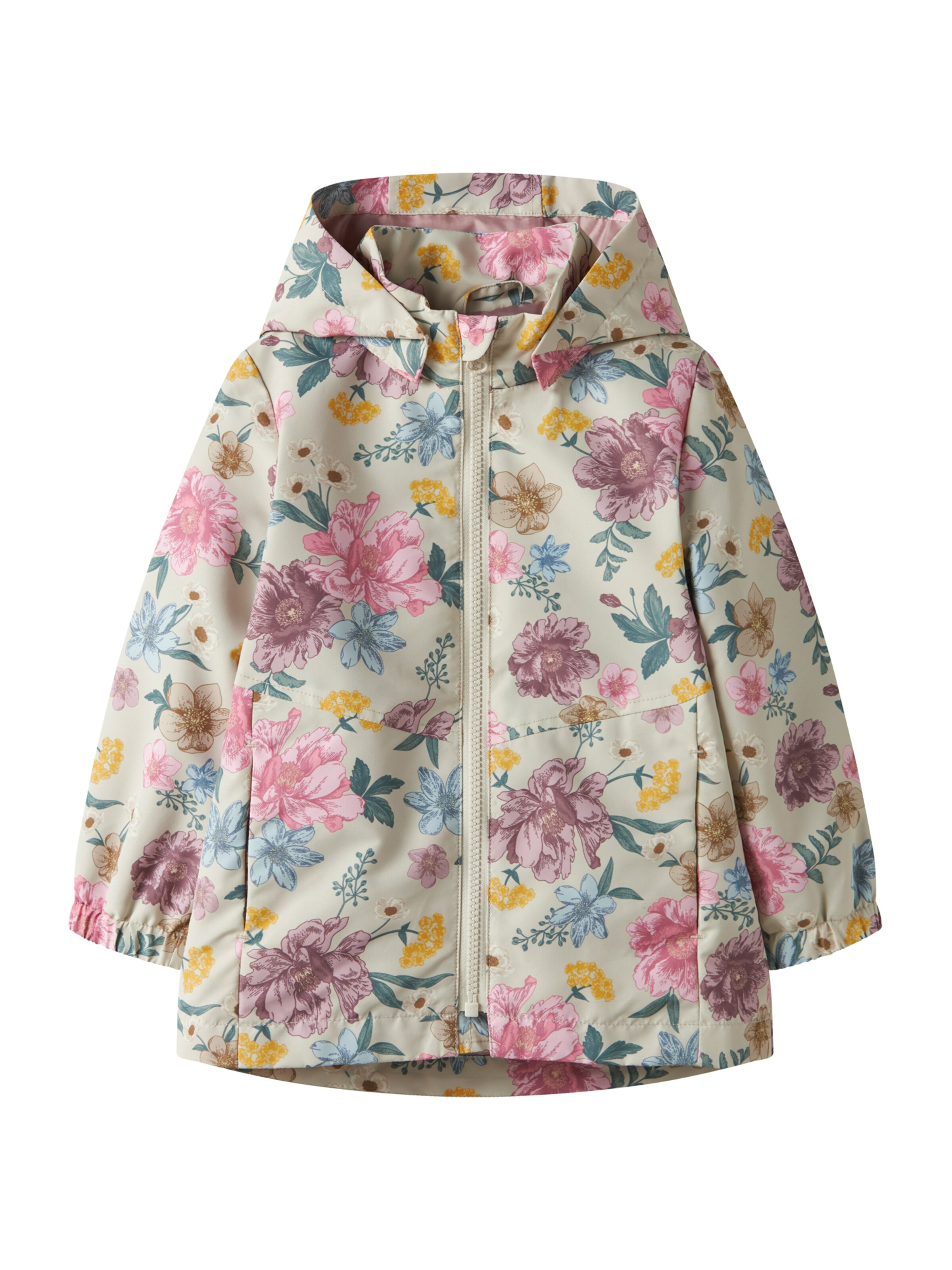 NAME IT Jacke 'NMFMAXI' in Beige: Vorderseite