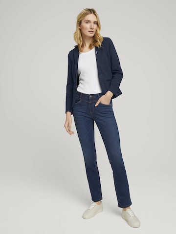 Coupe slim Jean 'Alexa' TOM TAILOR en bleu