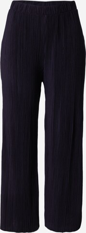 VILA Wide leg Pants 'PLISA' in Black: front