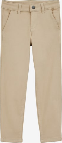 WE Fashion Slimfit Housut värissä beige: etupuoli