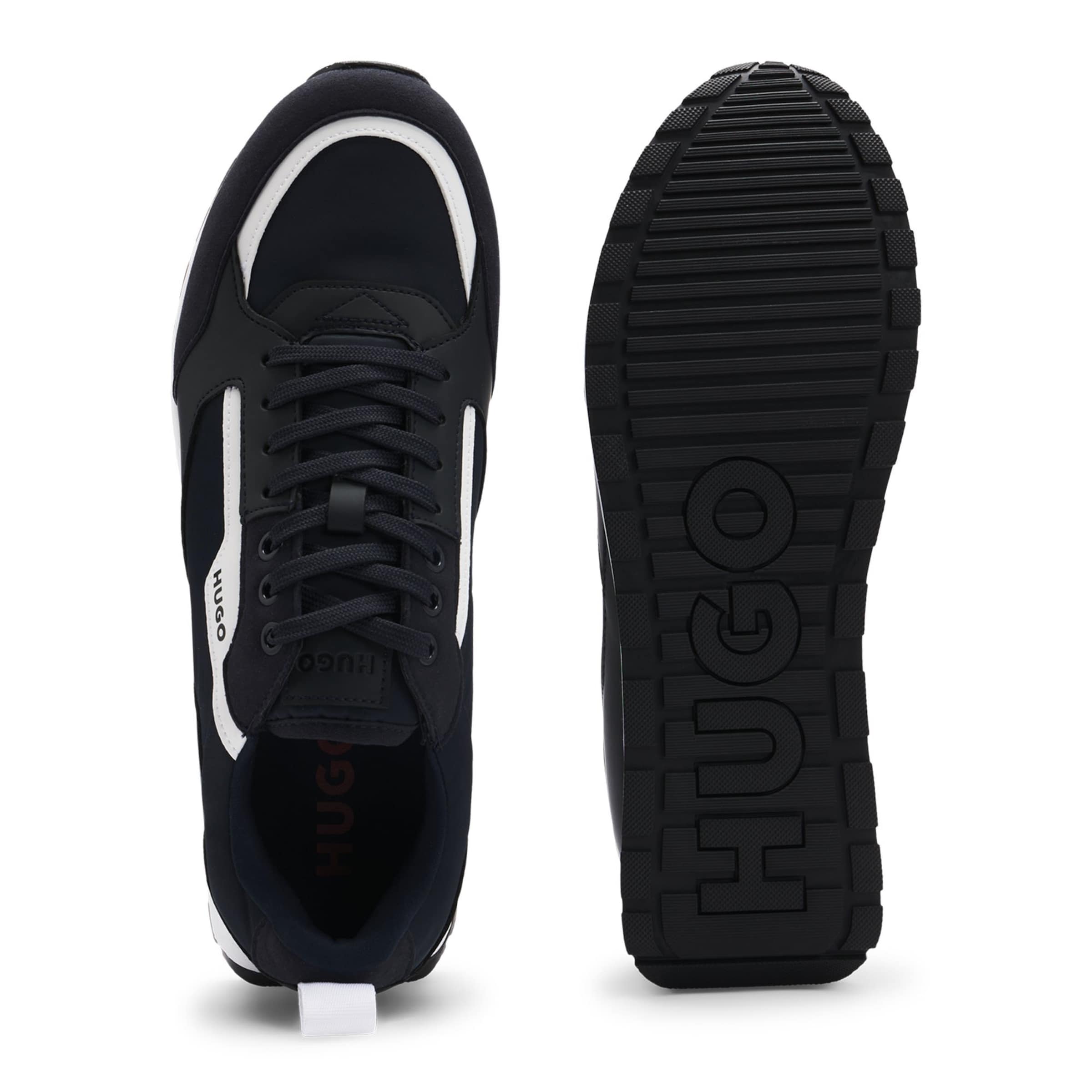 HUGO Platform trainers 'Icelin' in Blue