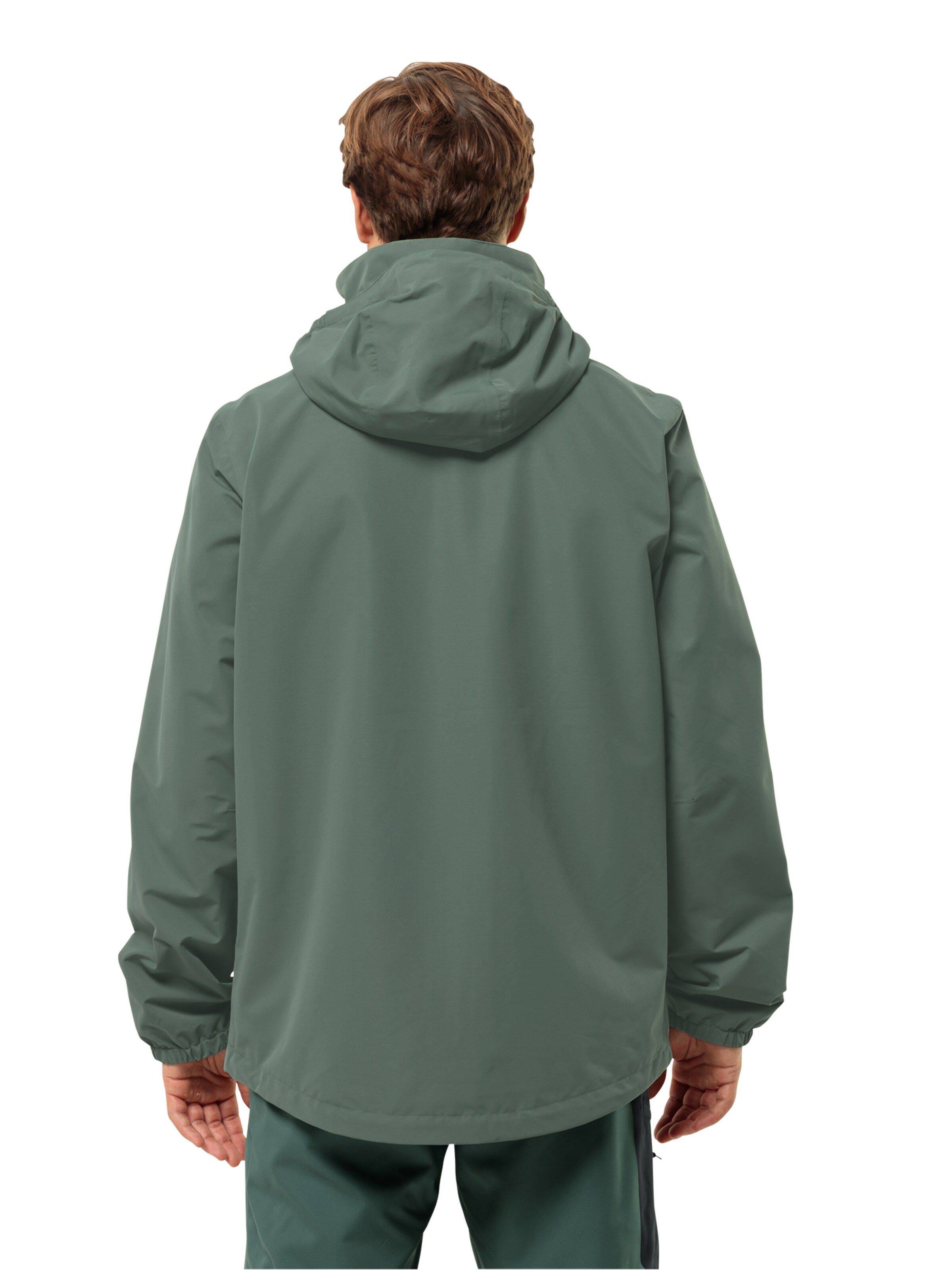 Veste outdoor 'STORMY POINT' JACK WOLFSKIN en vert