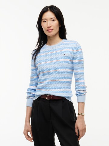 TOMMY HILFIGER Πουλόβερ σε μπλε: μπροστά