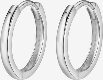 Boucles d'oreilles 'Prime Hoops' Dear Me en argent : devant