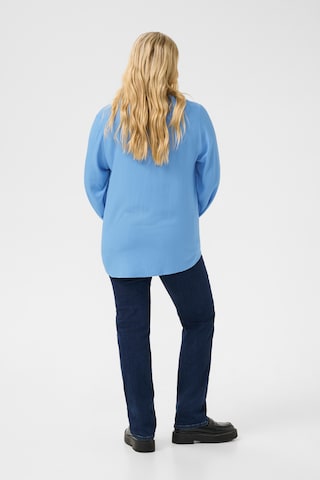 KAFFE CURVE Halenka 'KCMolly' – modrá