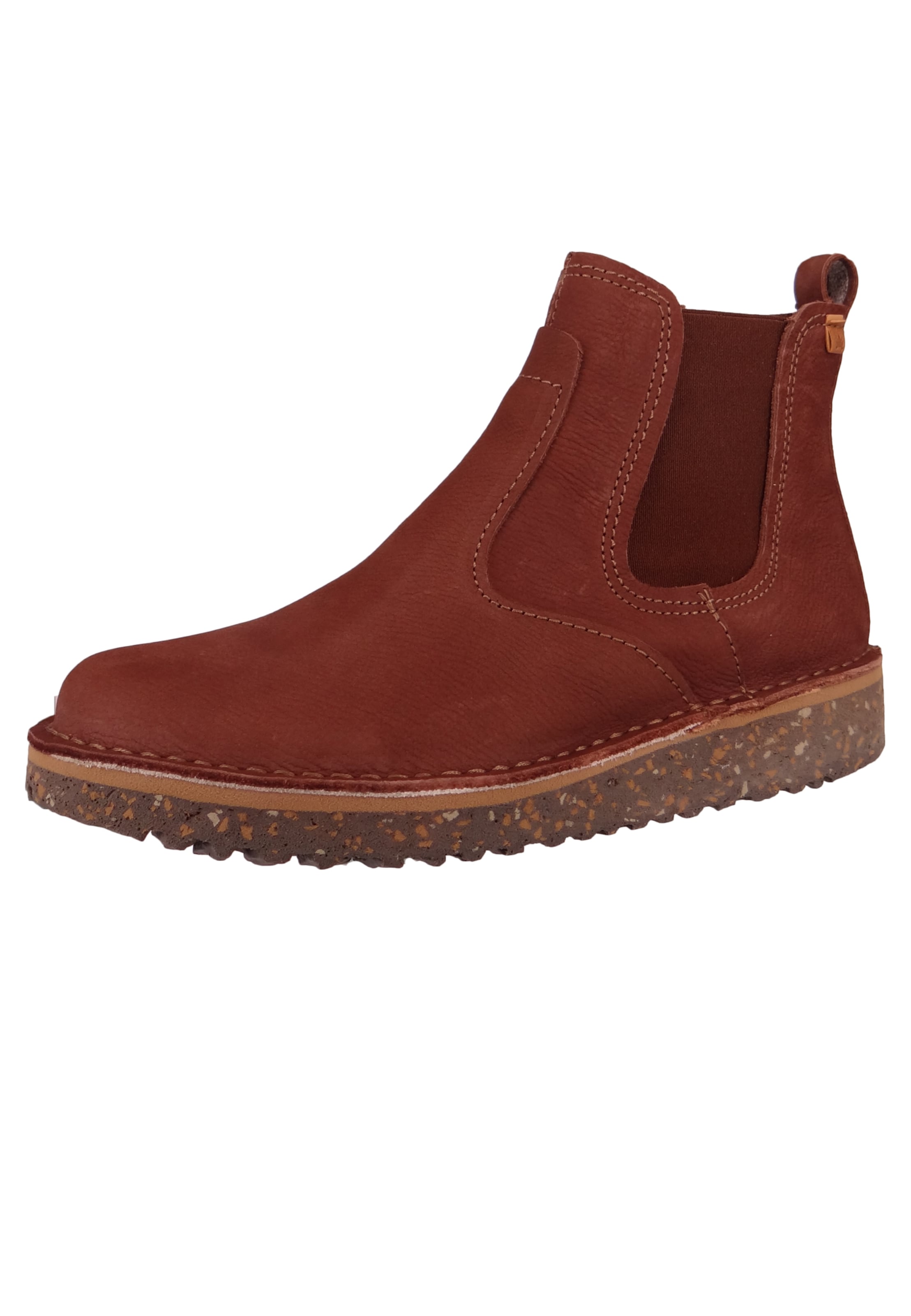 EL NATURALISTA Chelsea Boots 'Felsen' in Brown: front