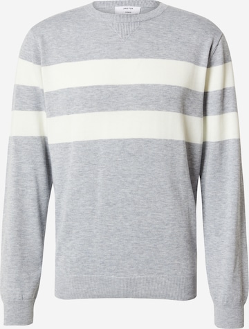 Pull-over 'Ludwig' DAN FOX APPAREL en gris : devant