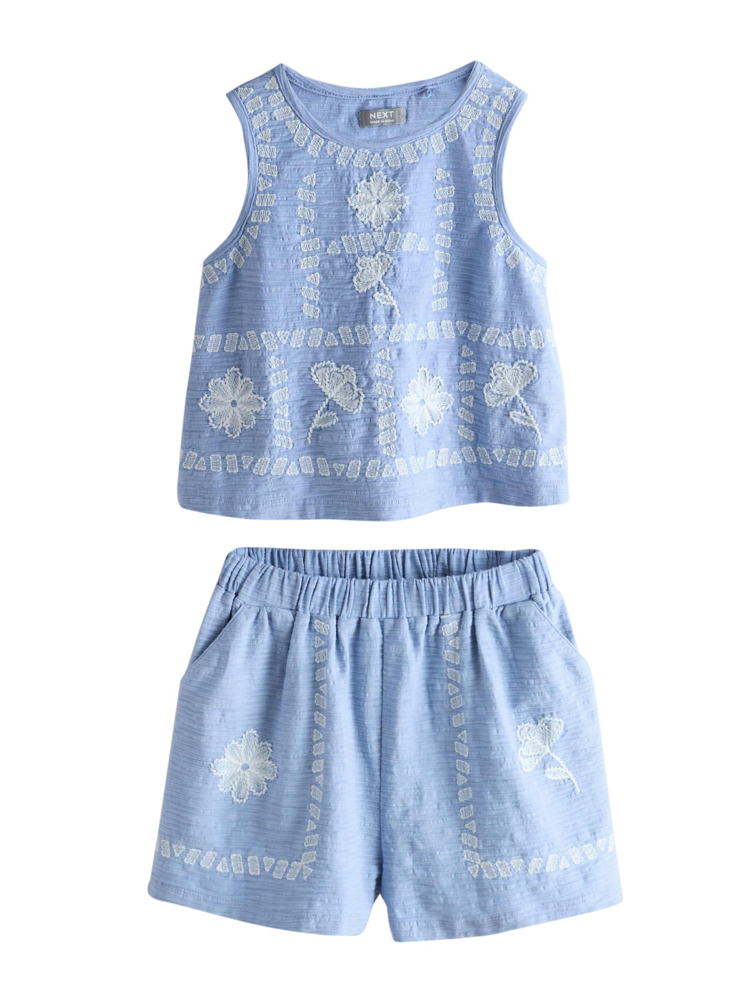 Set di Next in blu: frontale