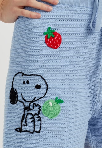 Chinti & Parker Normální Kalhoty 'Snoopy' – modrá