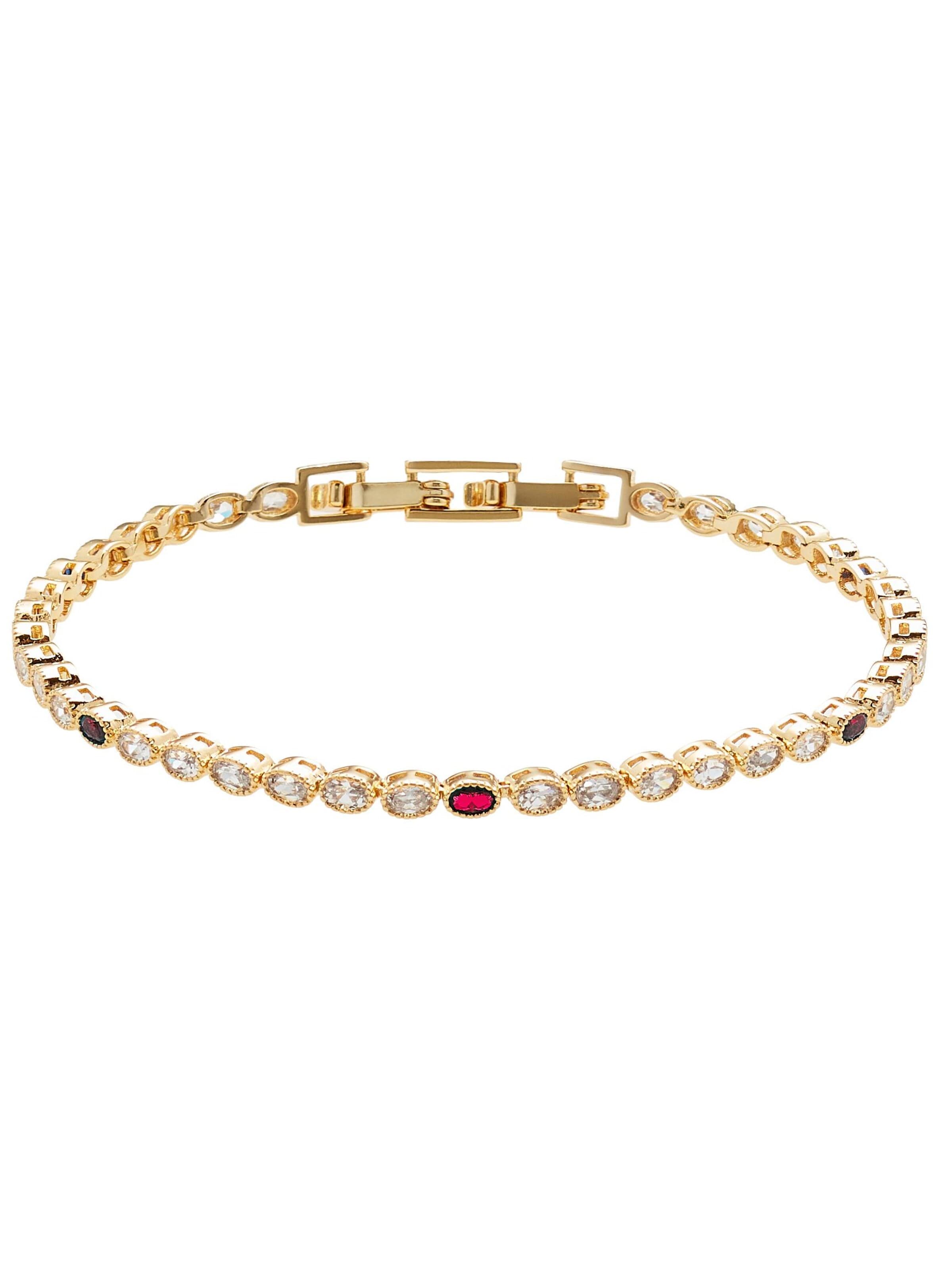 Bracelet 'Cassidy' U.S. POLO ASSN. en jaune : devant
