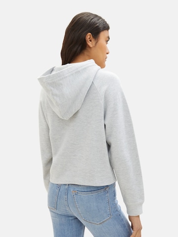 TOM TAILOR DENIM Sweatshirt in Grau