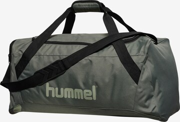 Sac de sport Hummel en vert : devant