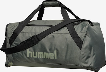 Sac de sport Hummel en vert : devant