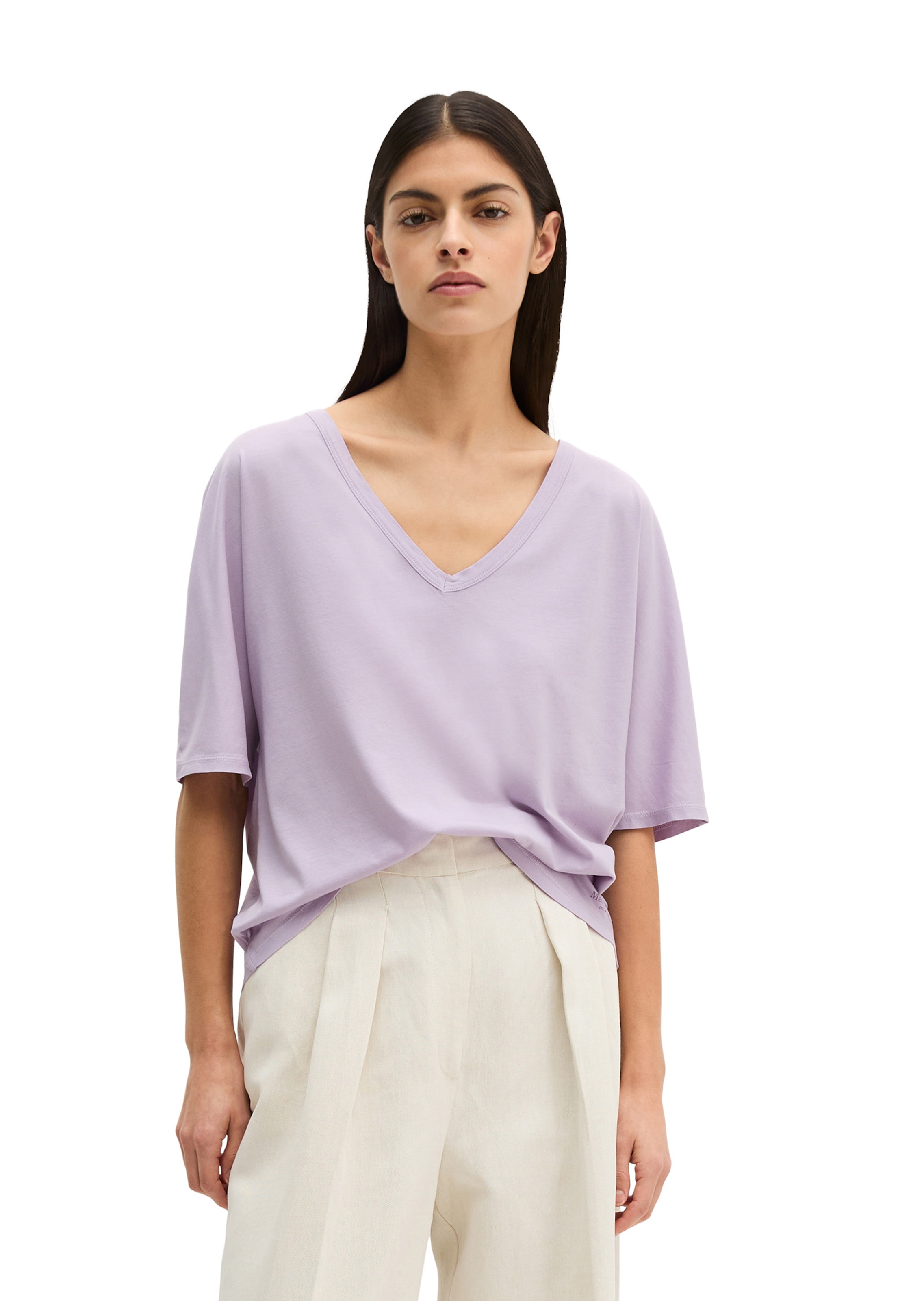 Marc O'Polo Shirt in Purple: front