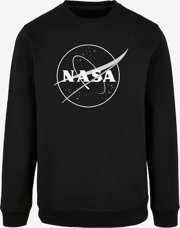 Merchcode Sweatshirt 'NASA - Galaxy' in Black: front
