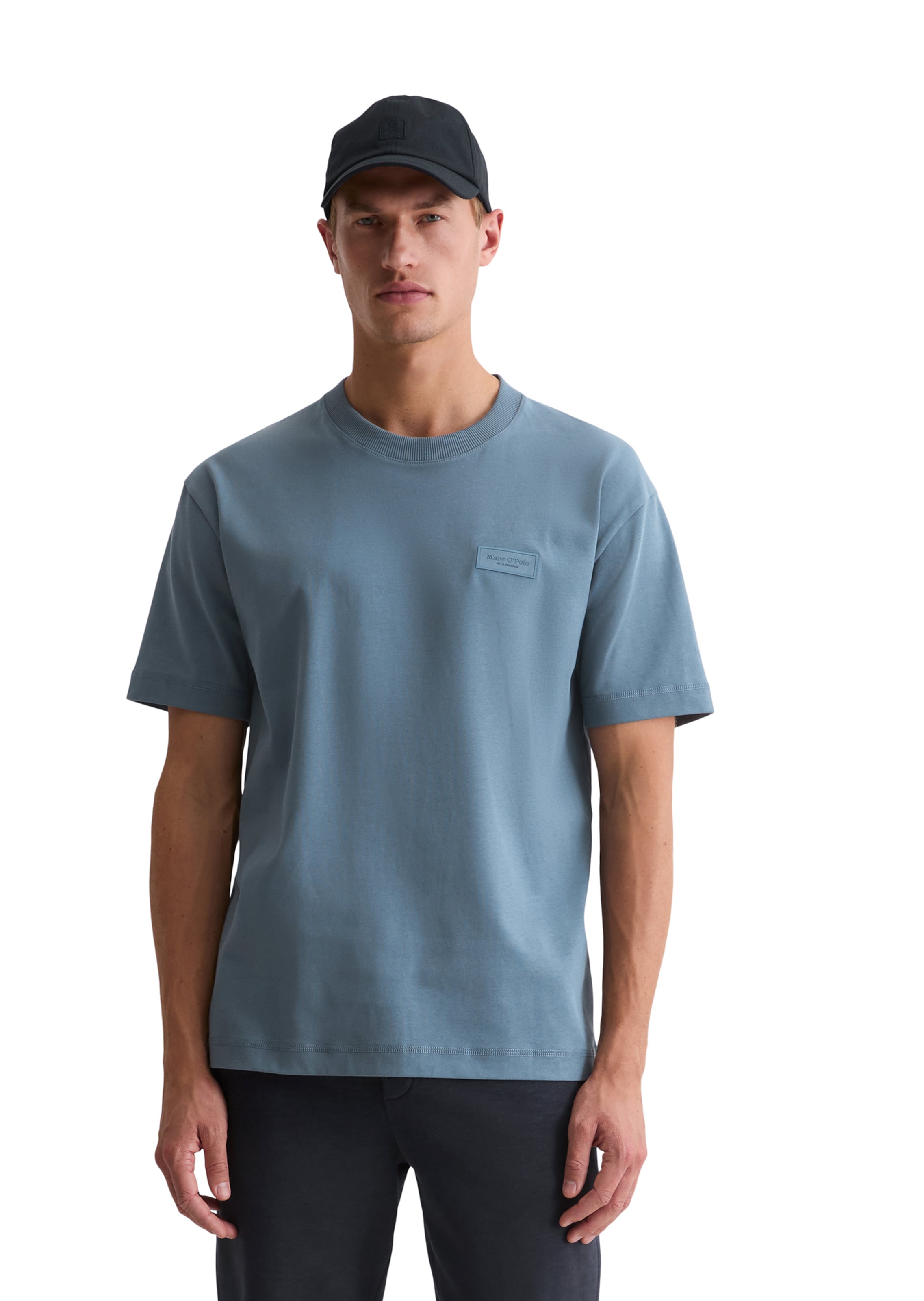 Marc O'Polo Shirt 'DfC' in Blue: front