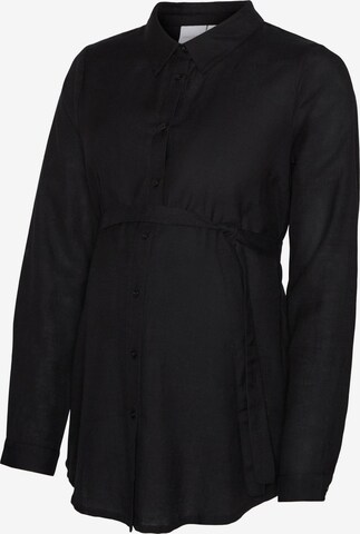 MAMALICIOUS Blouse 'Petra' in Black: front