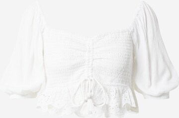 River Island Blus i vit: framsida